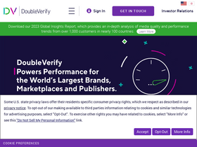 'doubleverify.com' screenshot