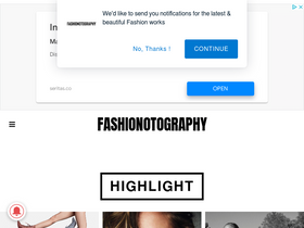 'fashionotography.com' screenshot