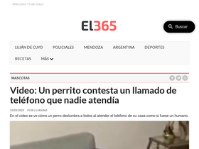 'lujan365.com.ar' screenshot