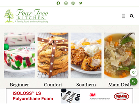 'peartreekitchen.com' screenshot
