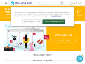 'electronic-star.pl' screenshot