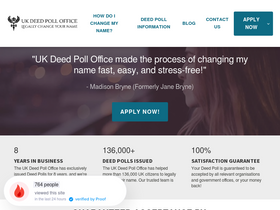 'ukdeedpolloffice.org' screenshot