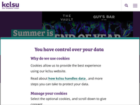 'kclsu.org' screenshot