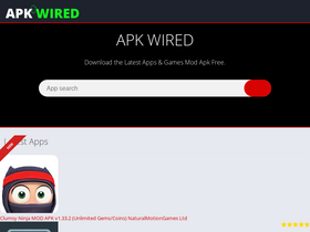 'apkwired.com' screenshot