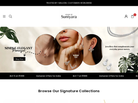 houseofsuniyara.com homepage screenshot