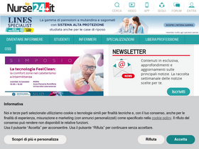 'nurse24.it' screenshot