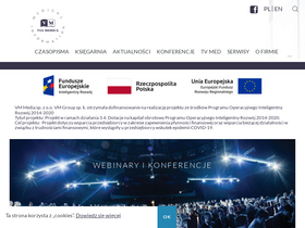 'viamedica.pl' screenshot