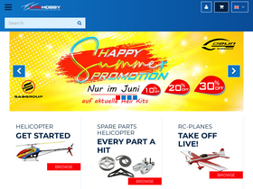 'live-hobby.de' screenshot