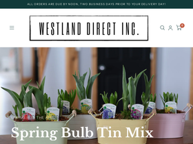 westlanddirect.com homepage screenshot
