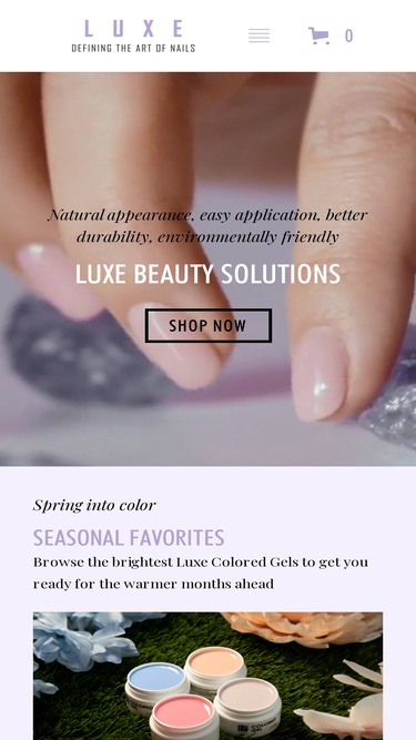 luxenails.com