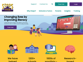 'stepsweb.com' screenshot