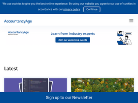 'accountancyage.com' screenshot