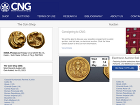 'cngcoins.com' screenshot
