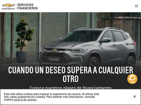 'chevroletsf.cl' screenshot