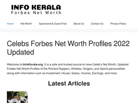 'infokerala.org' screenshot