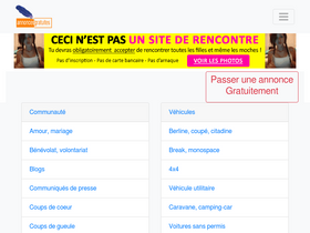 'annoncesgratuites.eu' screenshot