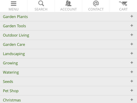 'thegardenshop.ie' screenshot