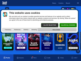 'lootboy.de' screenshot