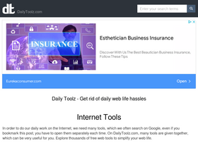 DailyToolz - Make Your Web Life Easier