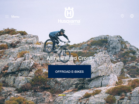 'husqvarna-bicycles.com' screenshot