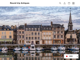 rt-antiques.com homepage screenshot