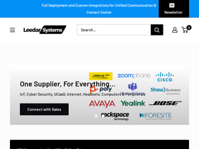 leedarsystems.com homepage screenshot