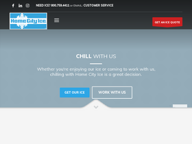 'homecityice.com' screenshot
