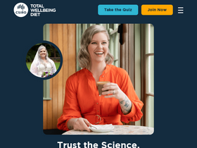 'totalwellbeingdiet.com' screenshot