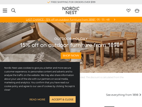 'nordicnest.com' screenshot