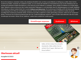 'sparkasse-oberhessen.de' screenshot