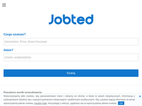 'jobted.pl' screenshot