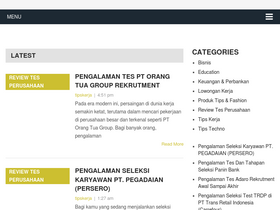 'tipskerja.com' screenshot