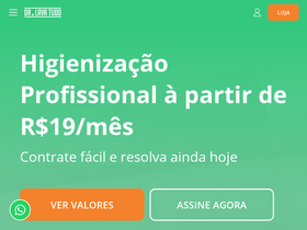 'drlavatudo.com' screenshot