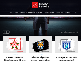 'futebolpeneira.com.br' screenshot