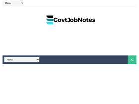 'govtjobnotes.com' screenshot
