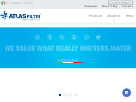 'atlasfiltri.com' screenshot