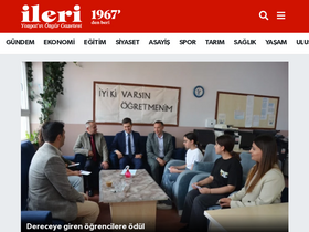 'ilerigazetesi.com.tr' screenshot