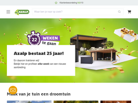 'azalp.be' screenshot