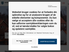 'webkort.naestved.dk' screenshot