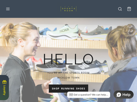 thesportsroom.ie homepage screenshot