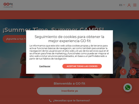 'go-fit.es' screenshot