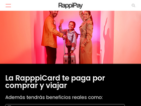 'rappicard.co' screenshot