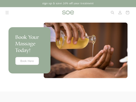 soe-biotherapies.com.au homepage screenshot