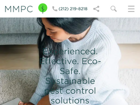 'mandmpestcontrol.com' screenshot