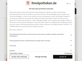 'ihreapotheken.de' screenshot