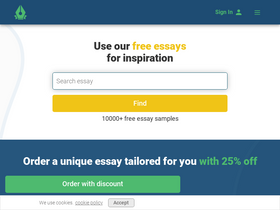 'proessays.net' screenshot