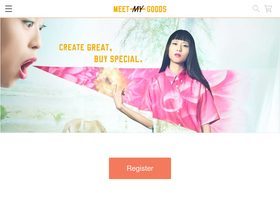 'meetmygoods.com' screenshot