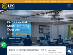 'lpcentre.com' screenshot