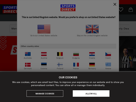 'sportsdirect.com' screenshot