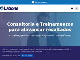 'laboneconsultoria.com.br' screenshot